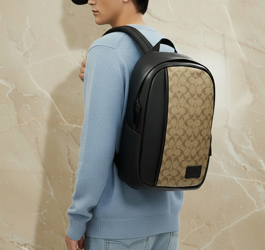 حقيبة ظهر كبيرة من كوتش