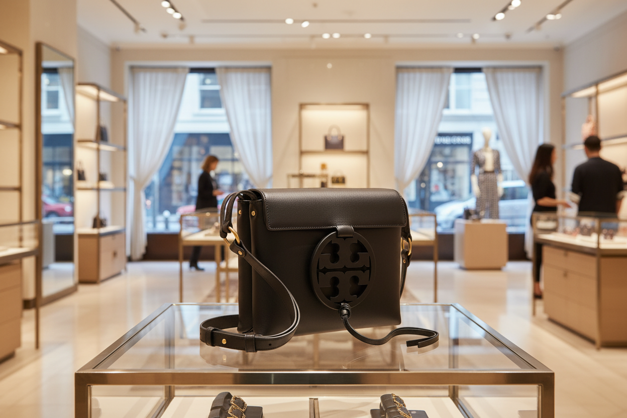 TORY BURCH MILLER CROSSBODY - BLACK