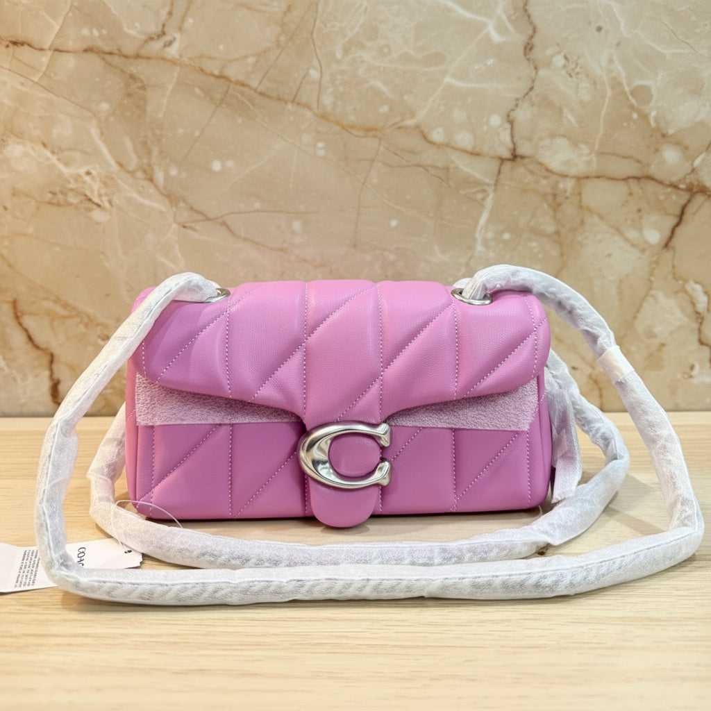Coach Tabby 20 With Pillow Quilting Shoulder Bag/Crossbody