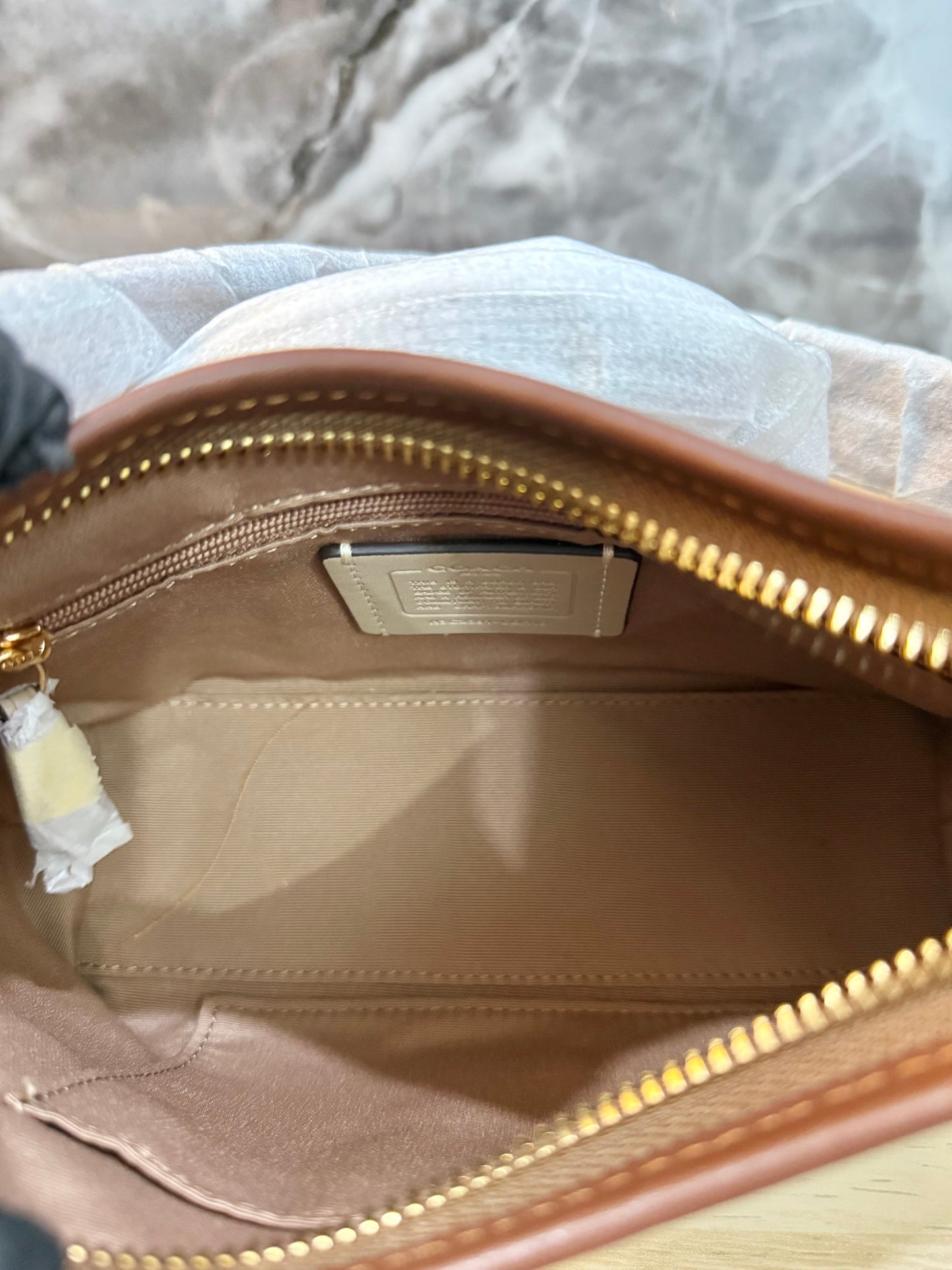 COACH SMALL LAUREL SHOULDER BAG - SIGNATURE COATED CANVAS