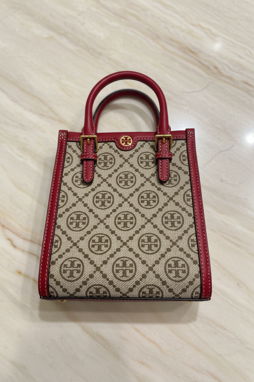 SALE‼️‼️TORY BURCH MINI JACQUARD T MONOGRAM TOTE -
