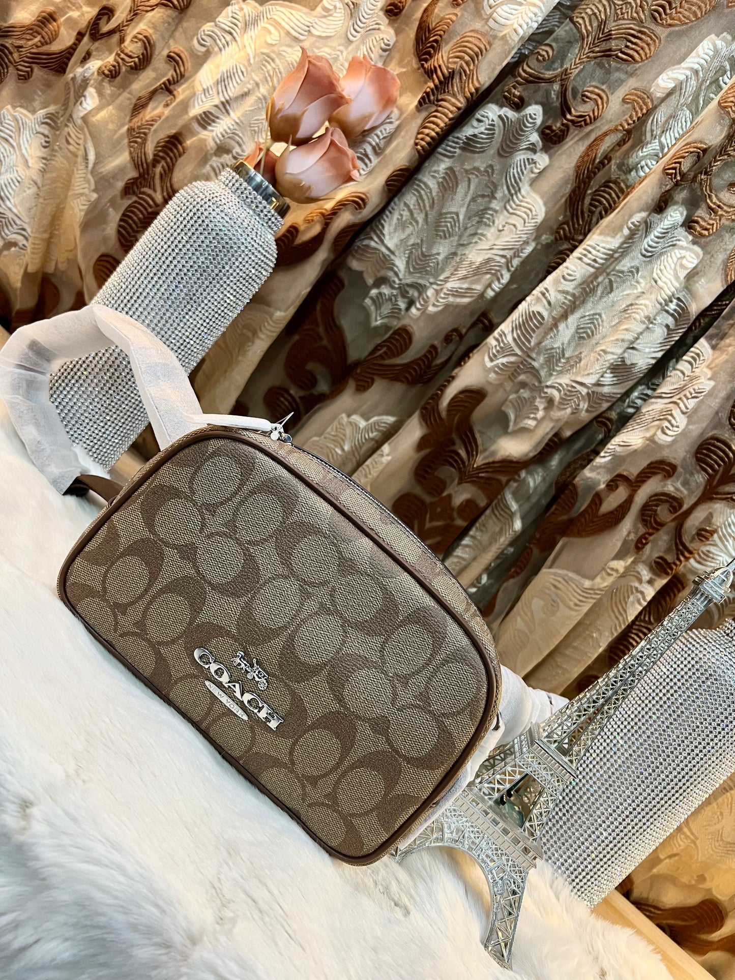 COACH PACE BODY BAG / BELTBAG - SIGNATURE BROWN