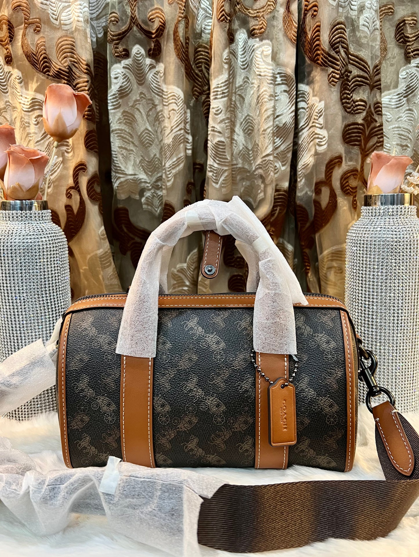 COACH GOTHAM DUFFLE 24 IN SIGNATURE LEATHER