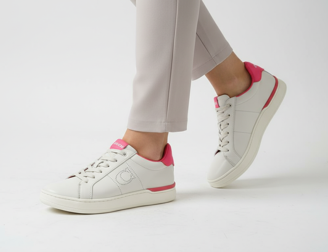 COACH LEATHER SNEAKERS