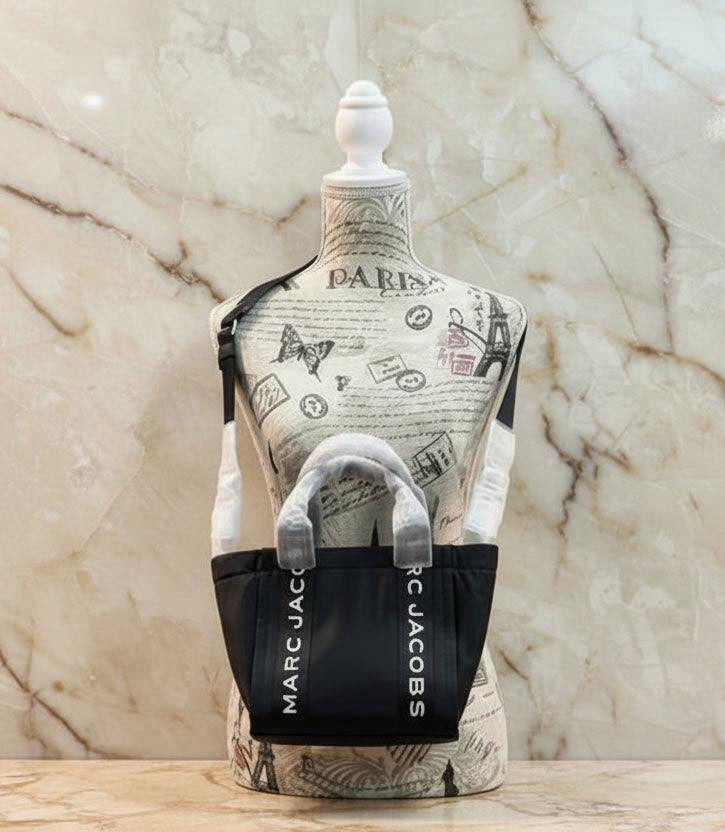 MARC JACOBS SMALL NYLON ZIP TOTE