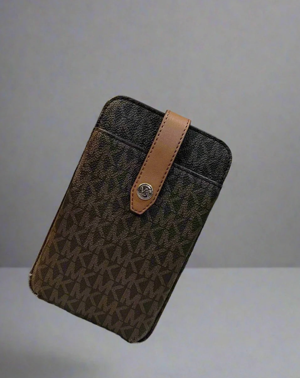 MICHAEL KORS LOGO SMARTPHONE CROSSBODY