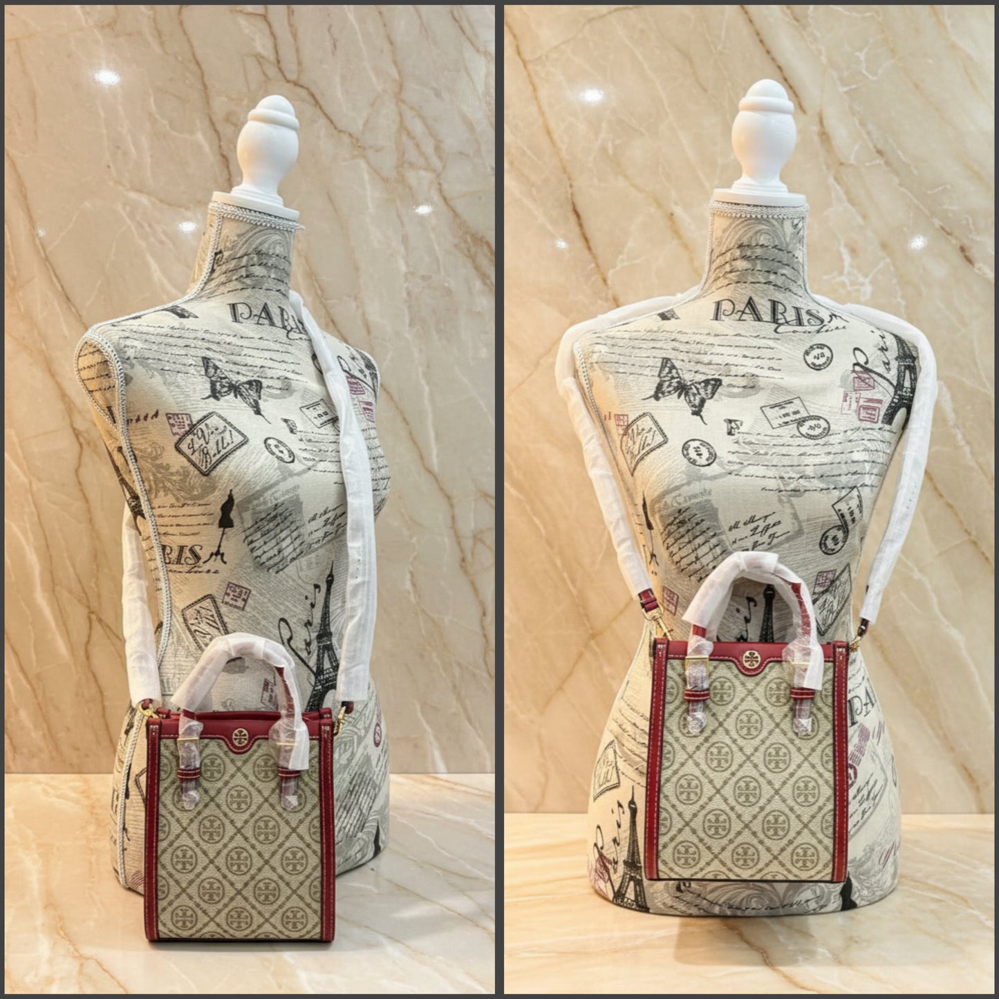 SALE‼️‼️TORY BURCH MINI JACQUARD T MONOGRAM TOTE -