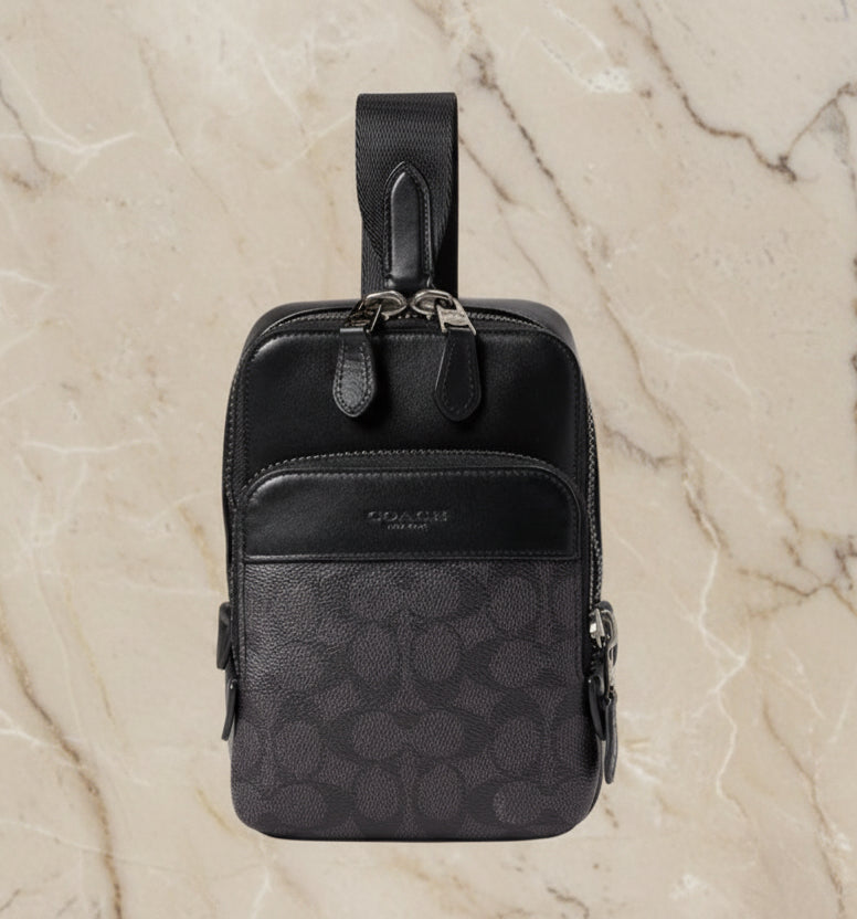 تخفيضات‼️ حقيبة ظهر/حقيبة كتف من كوتش جوثام، 13 مجسمًا صغيرًا للرجال، بدون بطاقة تعريف - (منتج تجزئة)