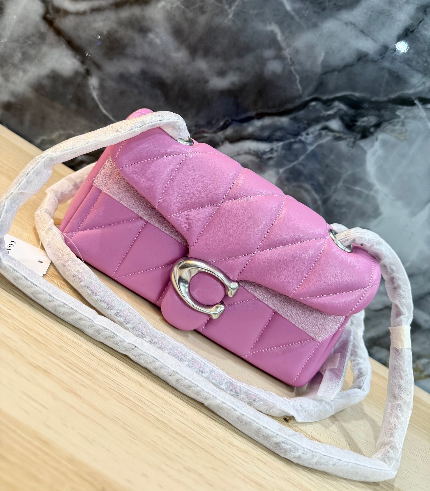 Coach Tabby 20 With Pillow Quilting Shoulder Bag/Crossbody
