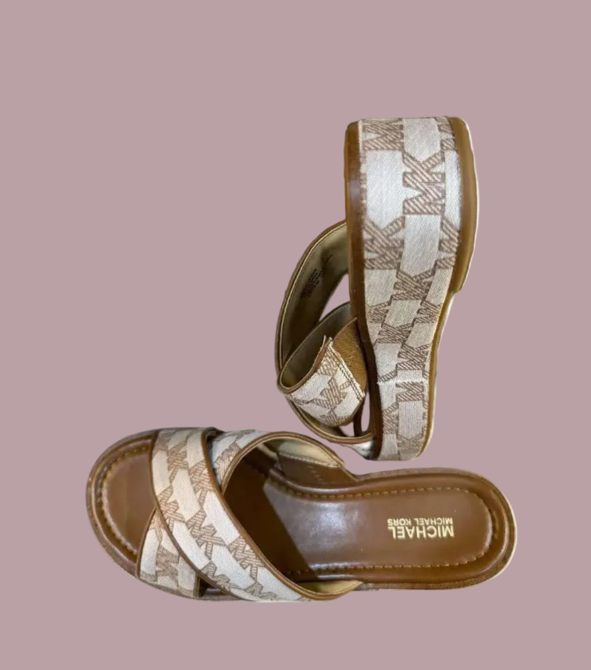 MICHAEL KORS INDIRA WEDGE SHOES