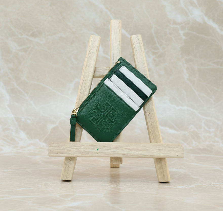 TORY BURCH LILY SLIM CARD CASE - NORWOOD COLOR