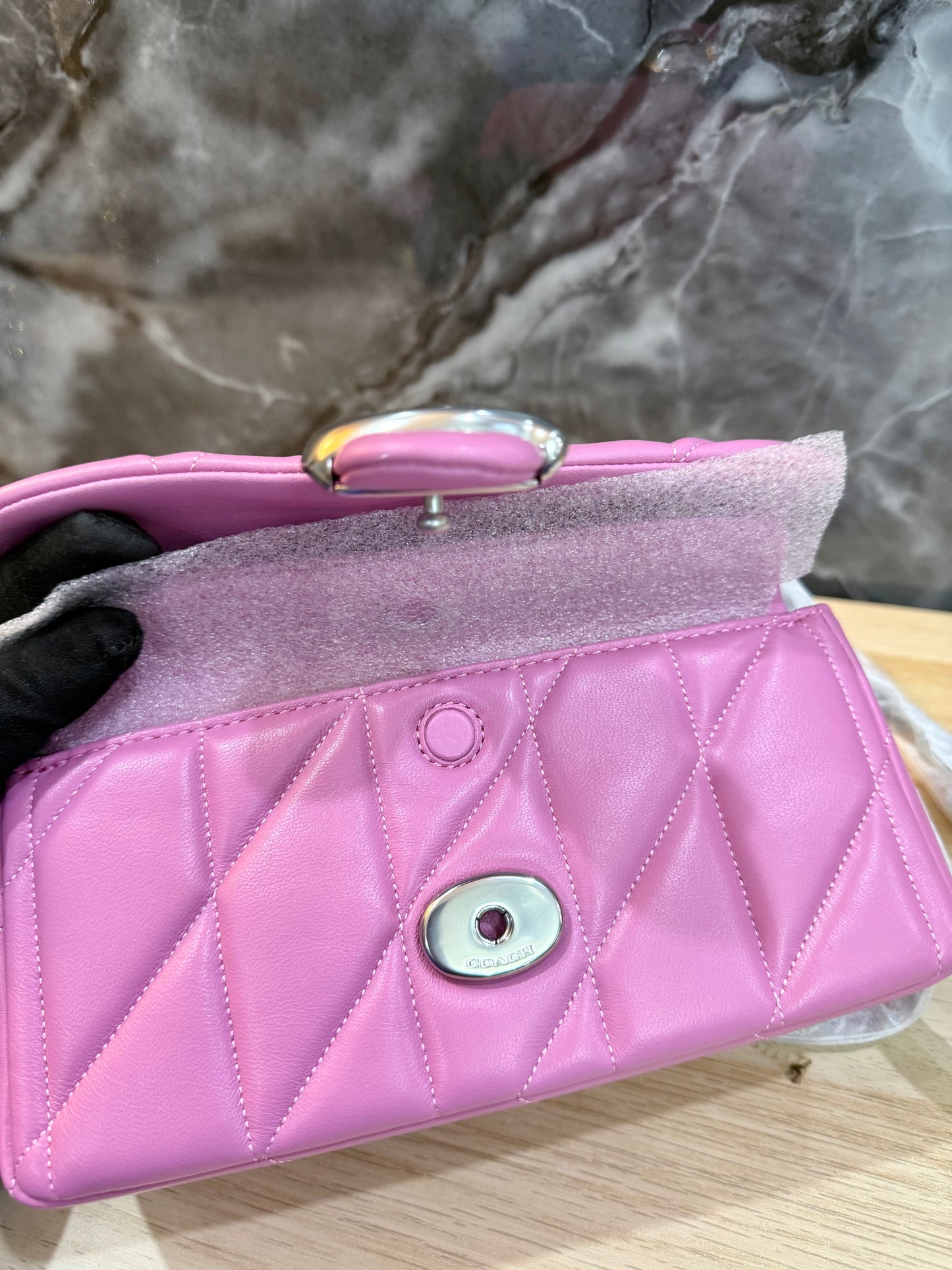 Coach Tabby 20 With Pillow Quilting Shoulder Bag/Crossbody
