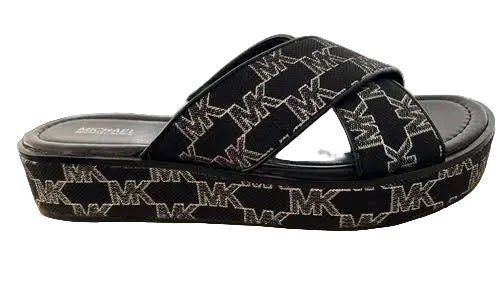 MICHAEL KORS INDIRA WEDGE SANDALS - CAN FIT FROM 6.5 TO SIZE 7