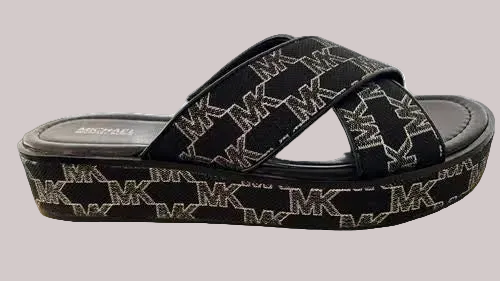 MICHAEL KORS INDIRA WEDGE SANDALS - CAN FIT FROM 6.5 TO SIZE 7