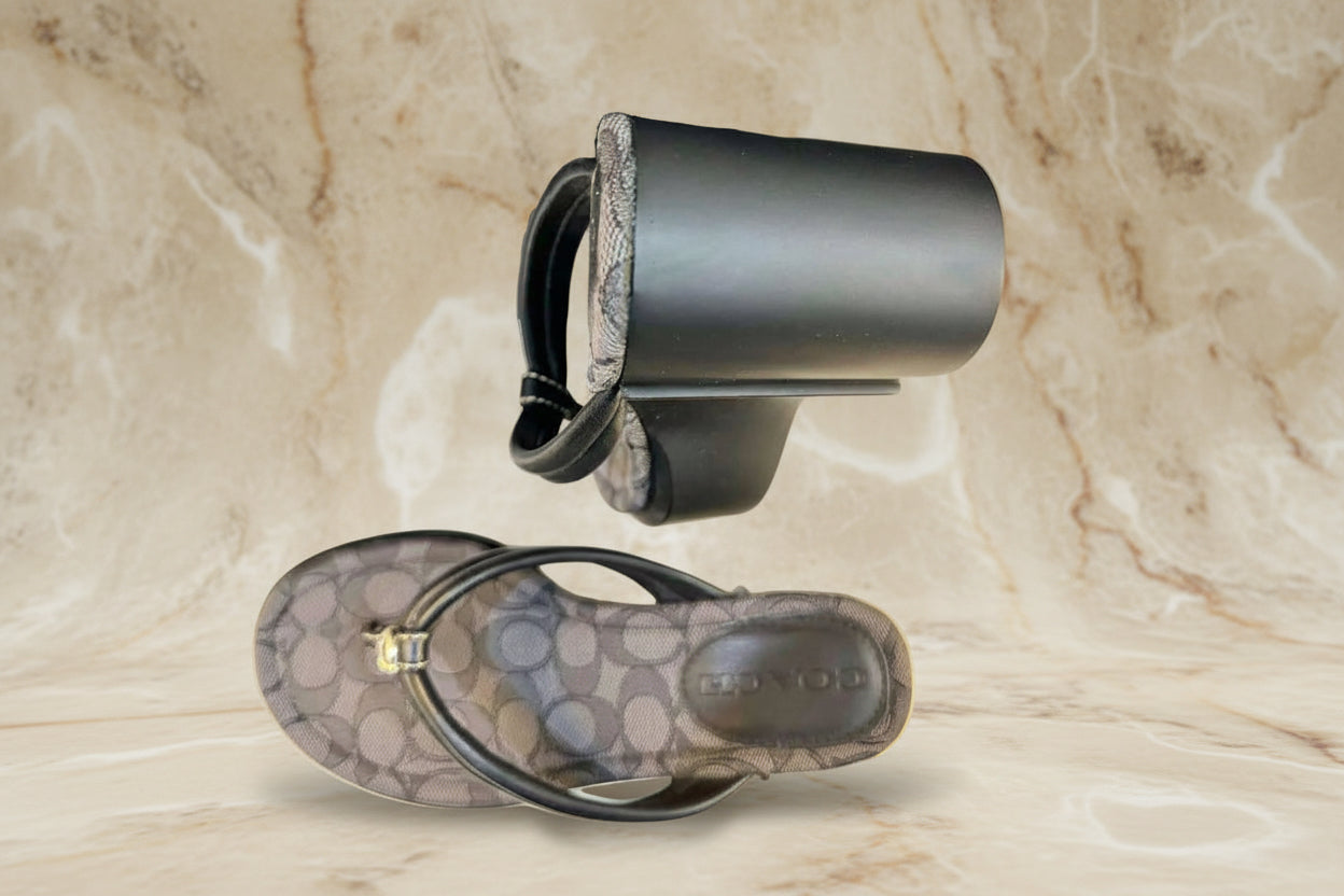 COACH WEDGE SANDALS