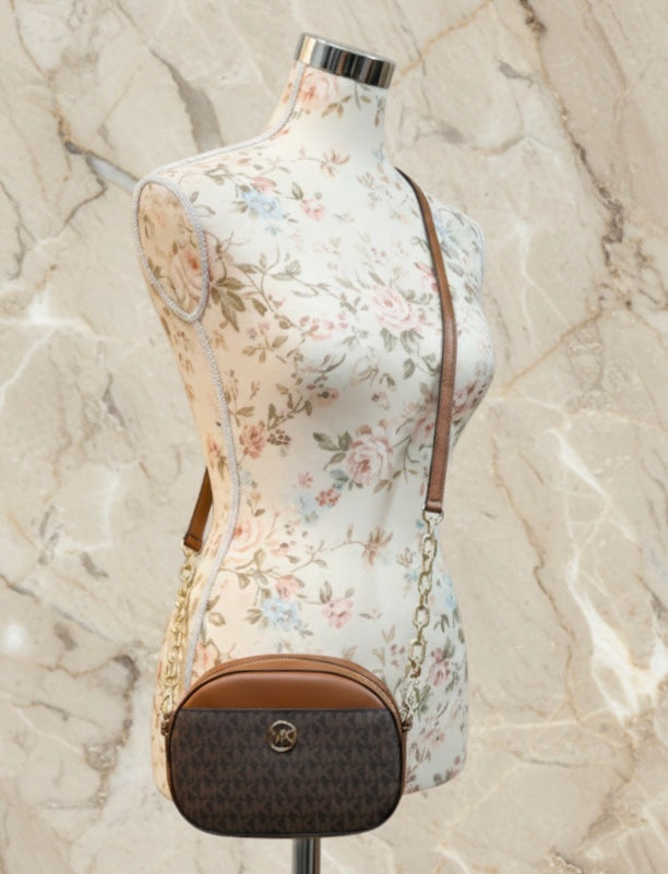 MICHAEL KORS GLAM OVAL CROSSBODY