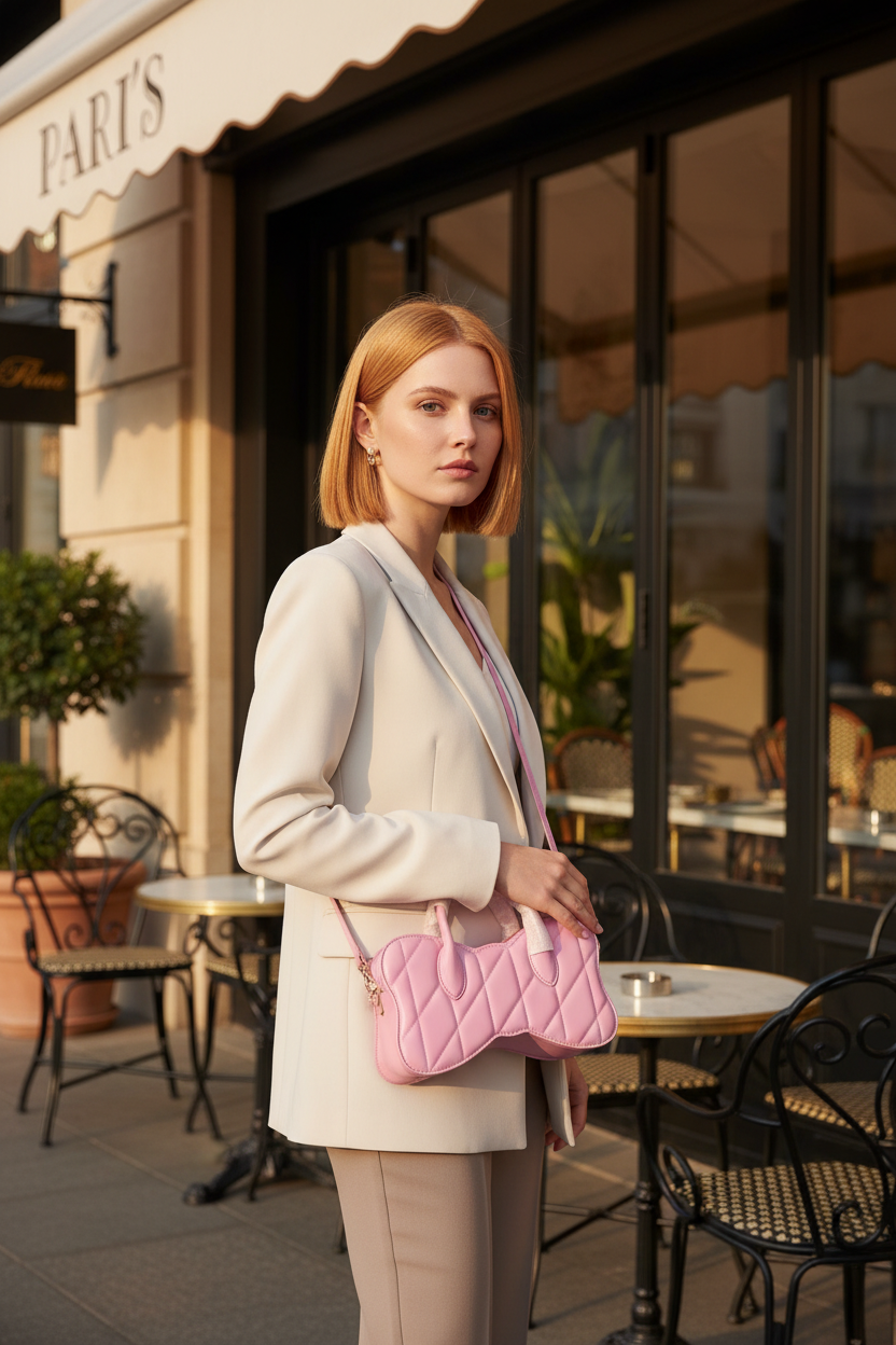 COACH BOW SATCHEL WITH QUILTING