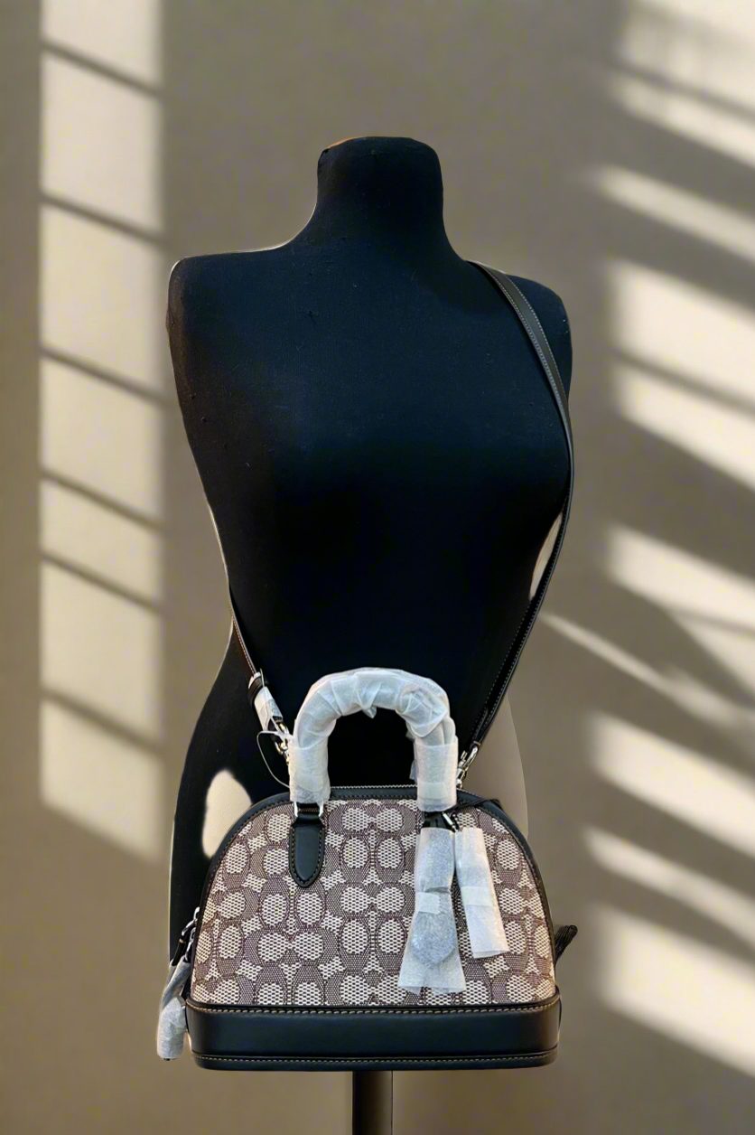 COACH REVEL BAG 24 IN SIGNATURE TEXTILE JACQUARD