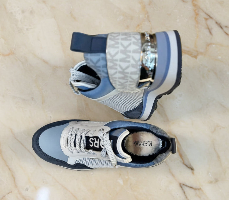 SALE ‼️‼️ MICHAEL KORS TRAINER SHOES - TINY FLAWS IN FRONT - NOT VISIBLE