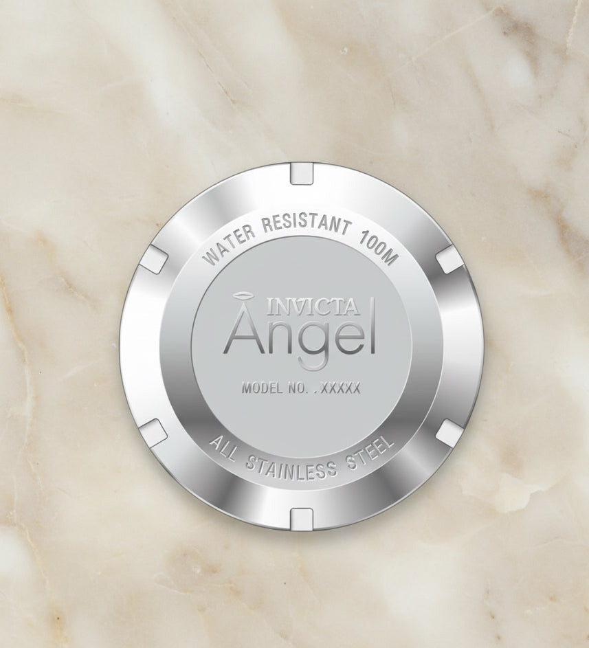 ساعة إنفيكتا أنجل النسائية - لون ذهبي