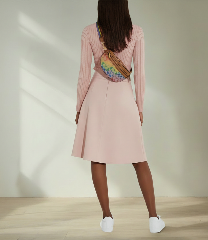 COACH BETHANY WAISTPACK/BELTBAG/BODYBAG - IN RAINBOW SIGNATURE - MISSING PRICE TAG