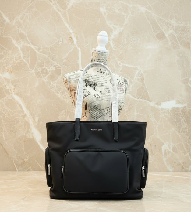 MICHAEL KORS KHAI LAPTOP TOTE - LARGE - BLACK