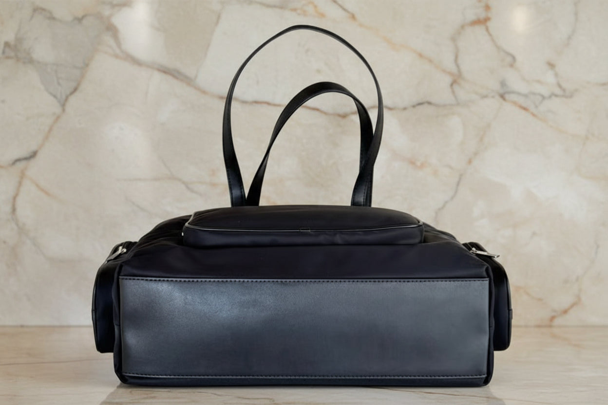 MICHAEL KORS KHAI LAPTOP TOTE - LARGE - BLACK