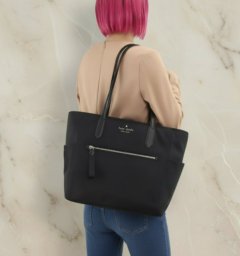 KATE SPADE CHELSEA TOTE - NYLON - LARGE