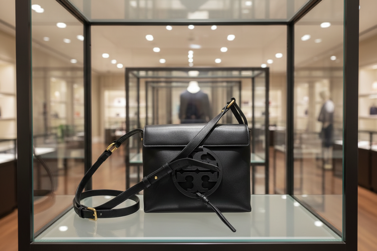 TORY BURCH MILLER CROSSBODY - BLACK