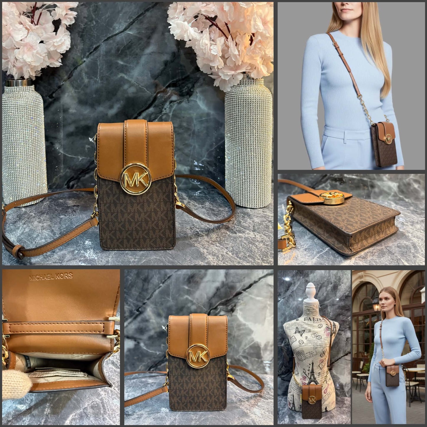 MICHAEL KORS CARMEN CROSSBODY