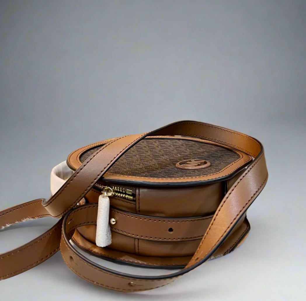 MICHAEL KORS AIDY TOP HANDLE - CROSSBODY - SIGNATURE LOGO