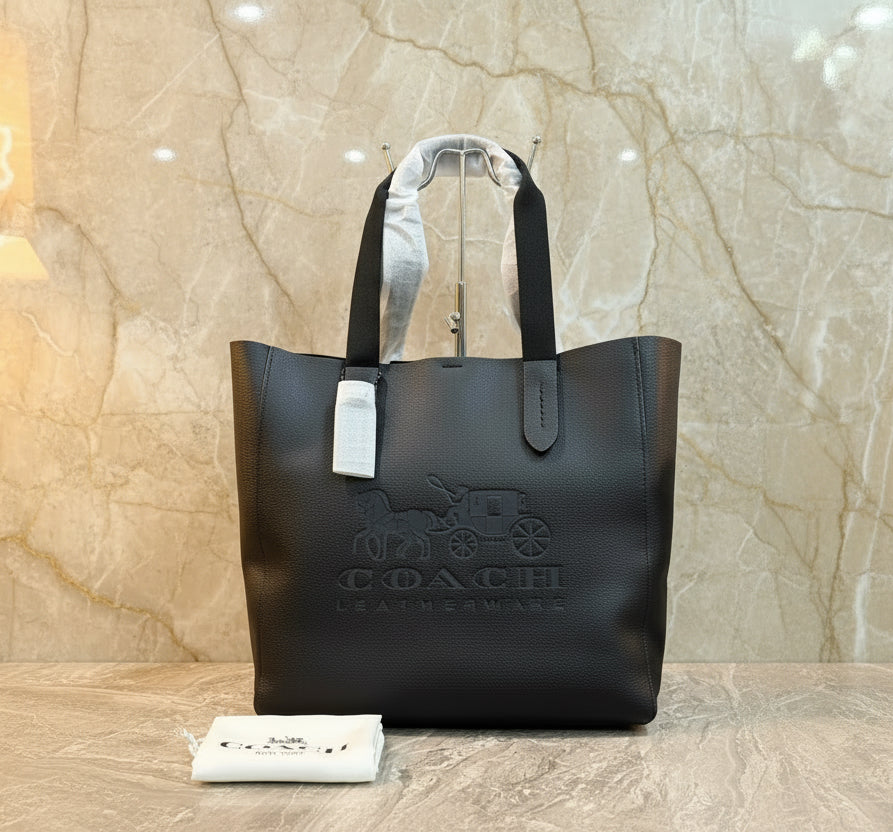 حقيبة كوتش غروف كبيرة - جلد