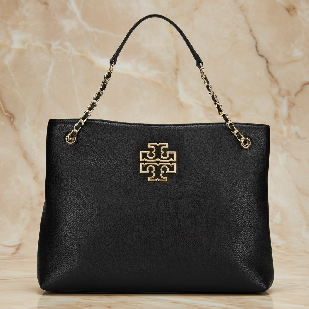 TORY BURCH BRITTEN TRIPLE COMPARTMENT TOTE