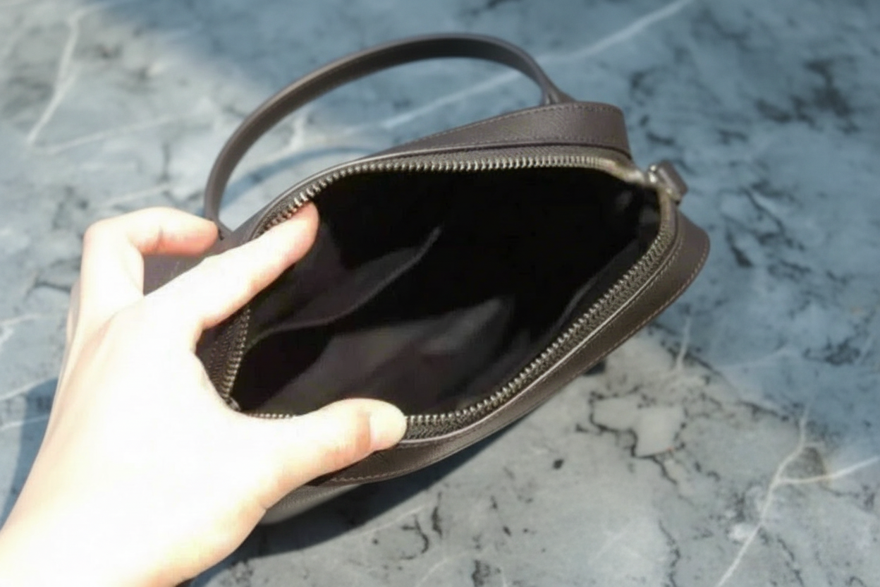 COACH HOUSTON FLIGHT BAG - SMOOTH LEATHER BLACK