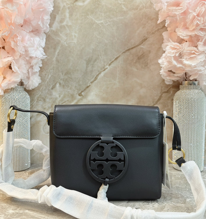 TORY BURCH MILLER CROSSBODY - BLACK