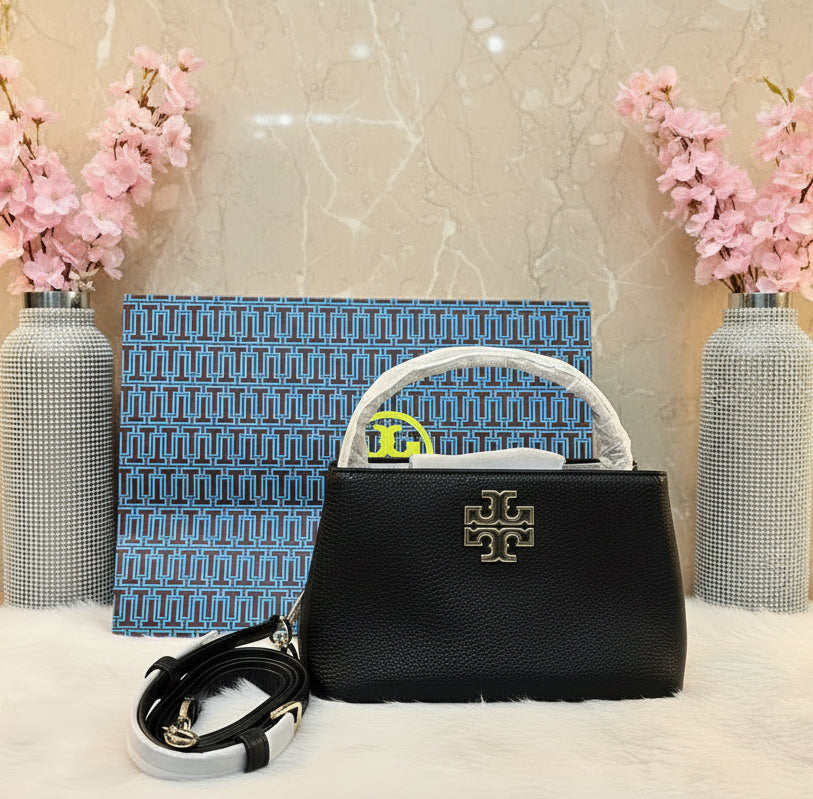 حقيبة توري بورش الصغيرة بريتن - أسود