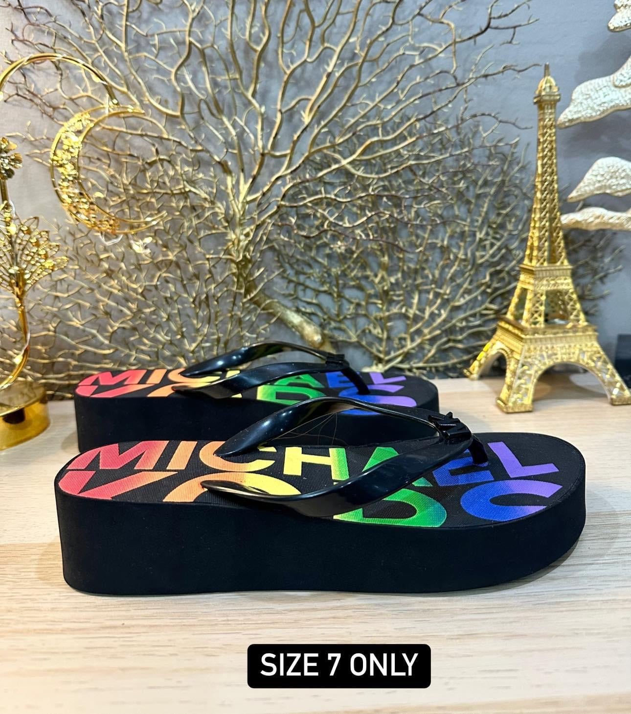 MICHAEL KORS BEDFORD FLIP FLOP SLIPPERS