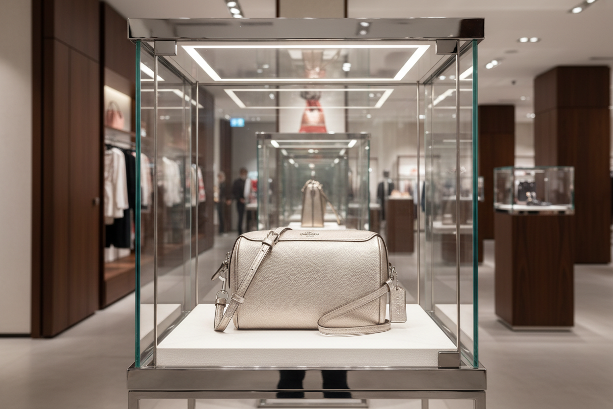 COACH BENETTE MICRO - PLATINUM GOLD