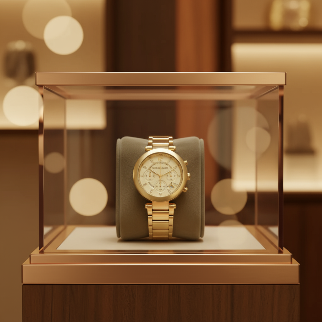 MICHAEL KORS PARKER CHRONOGRAPH WATCH - GOLD TONE