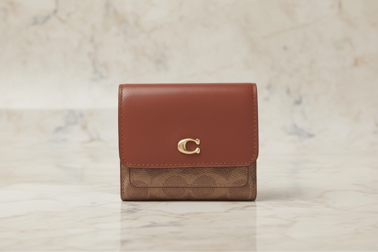 COACH MILA SMALL TRIFOLD WALLET
