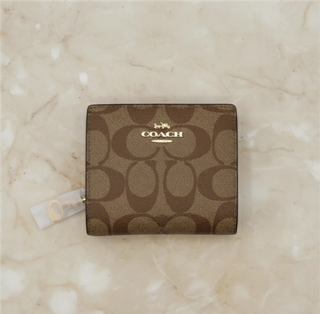 COACH SMALL SNAP BIFOLD WALLET