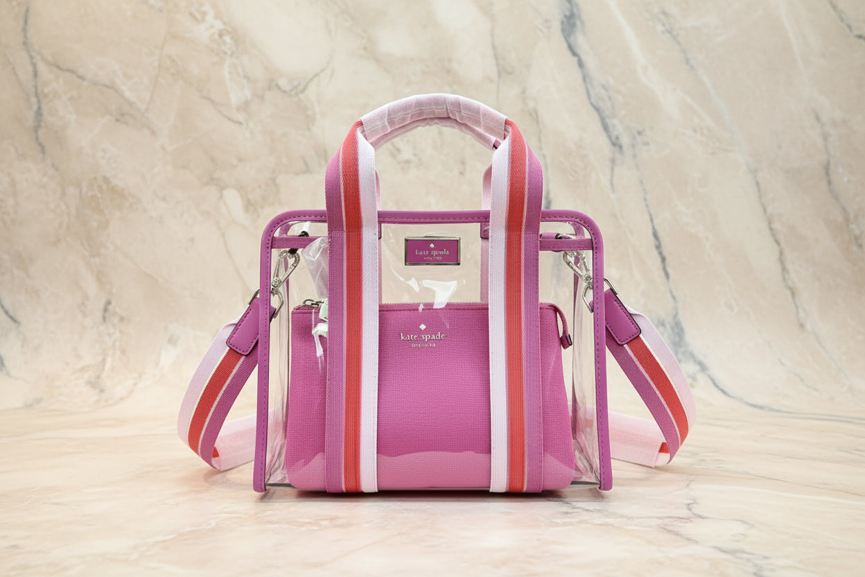 KATE SPADE SAM CLEAR SATCHEL