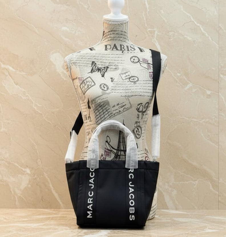 MARC JACOBS SMALL NYLON ZIP TOTE