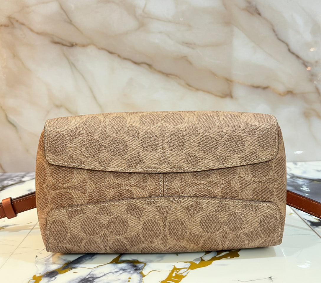 حذاء كوتش هادلي هوبو 21 - قماش مميز بلون بني صدئ