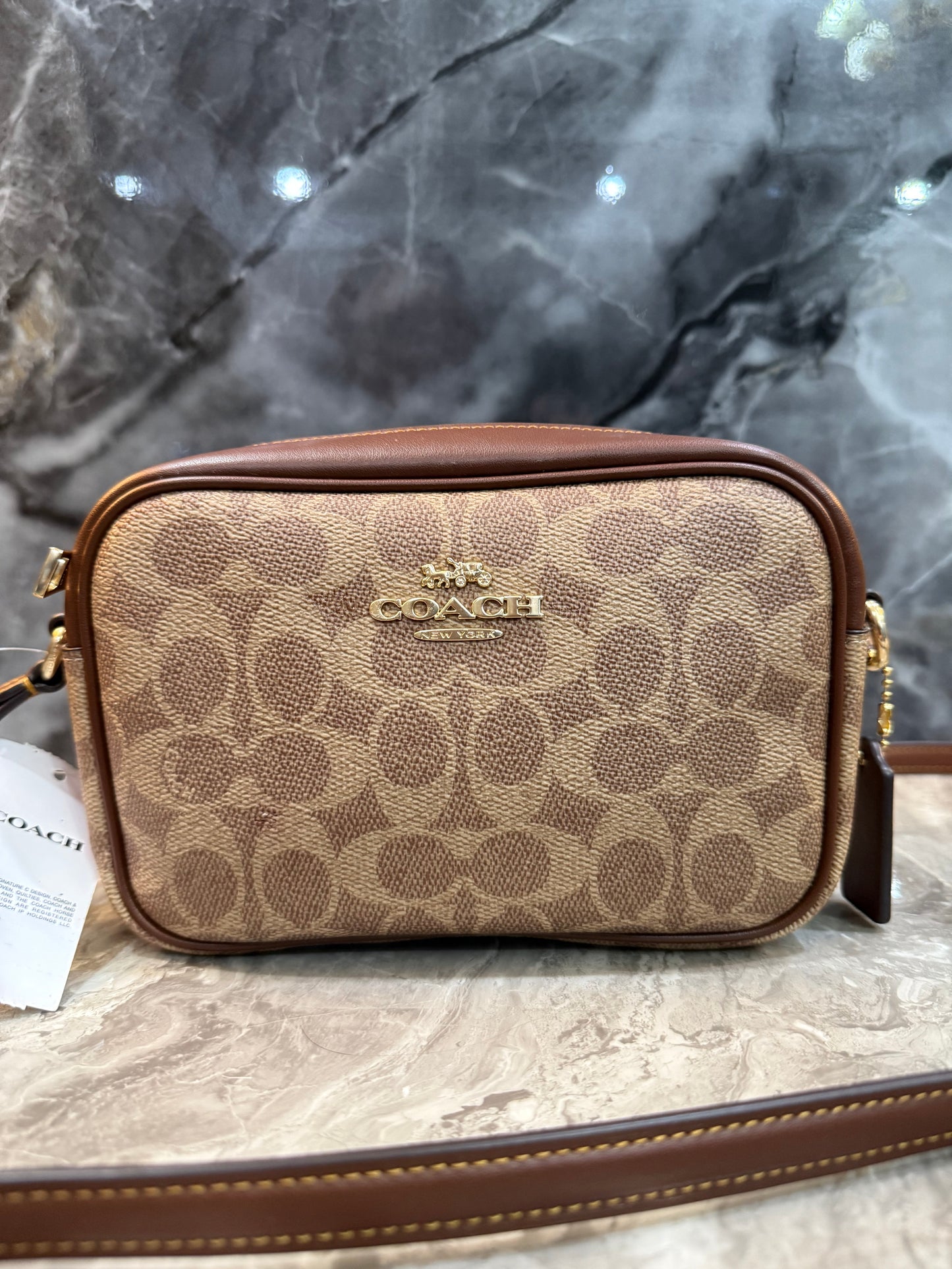 حقيبة كوتش ميني جيمي - تخفيضات! مع جزء صغير قابل للتقشير في الأمام - حقيبة كاميرا/حقيبة كروس بودي