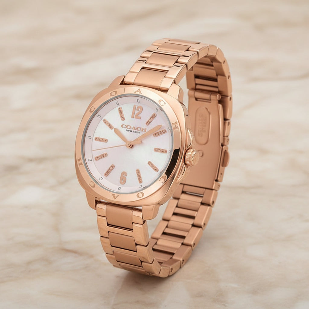 COACH KITT WATCH FOR WOMEN - ROSEGOLD