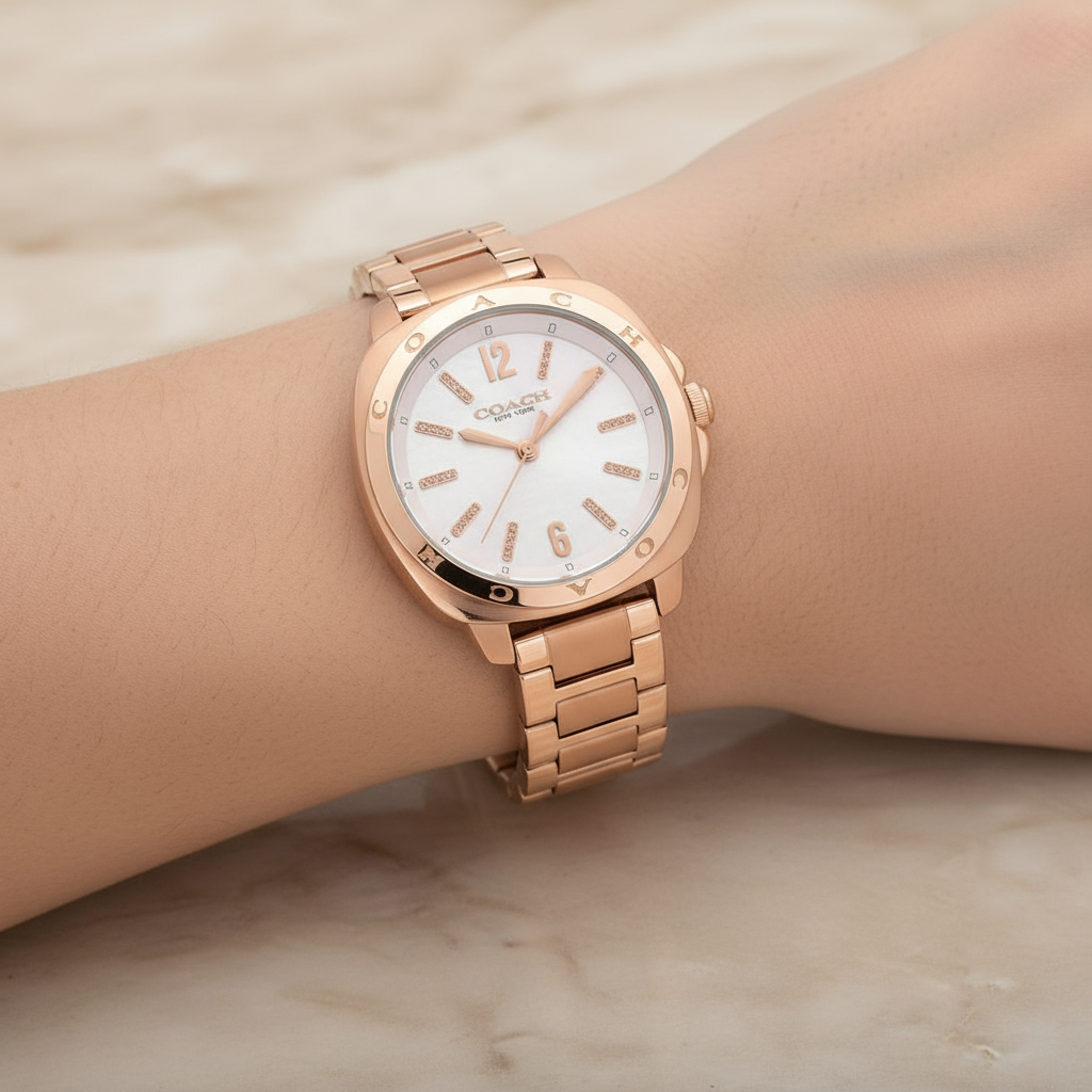COACH KITT WATCH FOR WOMEN - ROSEGOLD