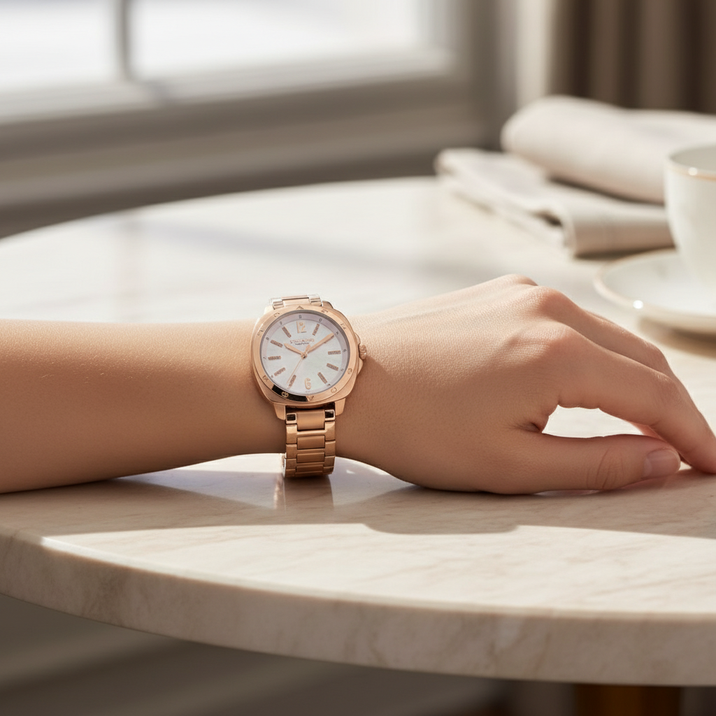COACH KITT WATCH FOR WOMEN - ROSEGOLD