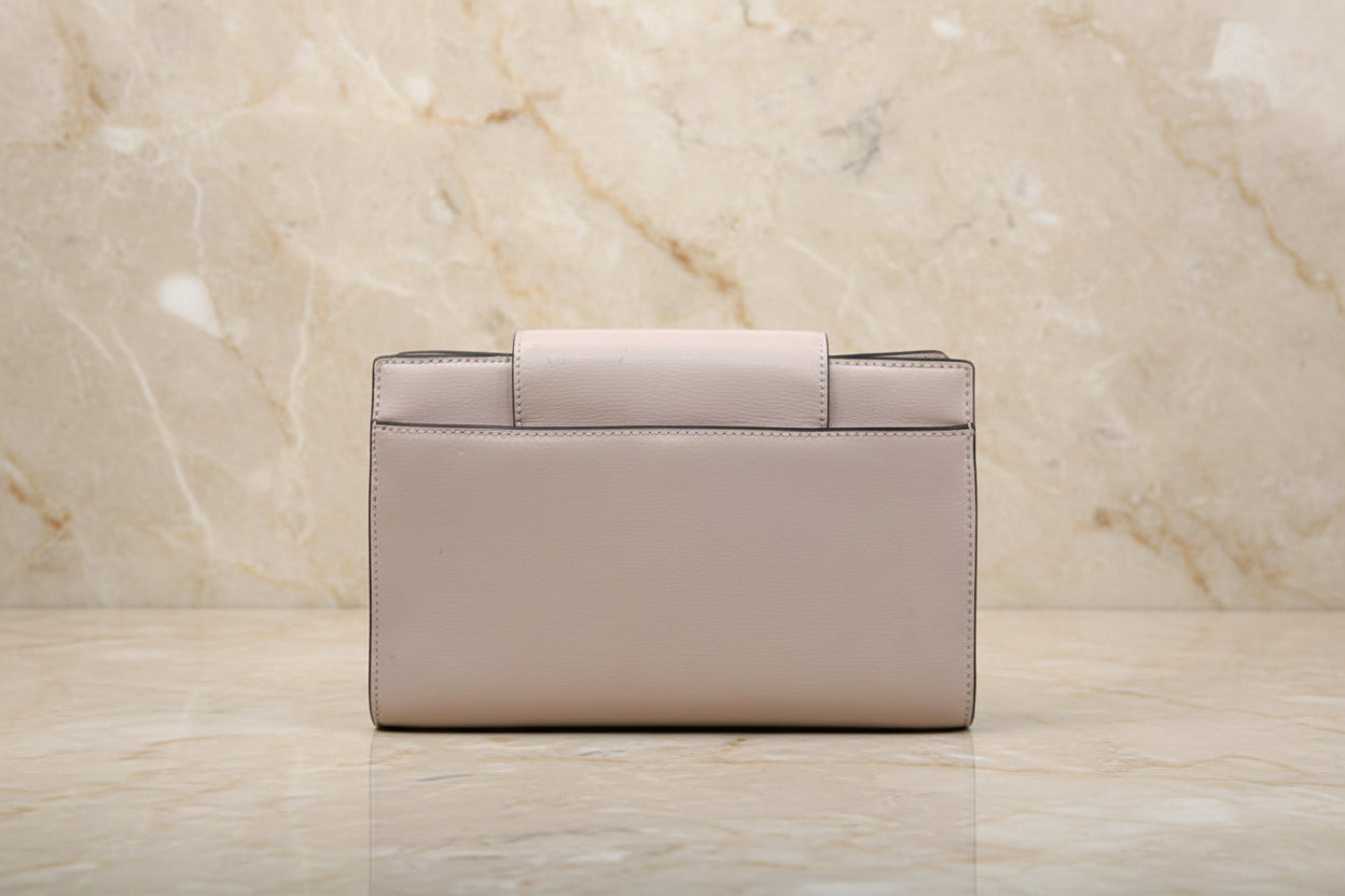 MICHAEL KORS MOTT SMALL CLUTCH/CROSSBODY - BLOSSOM PINK