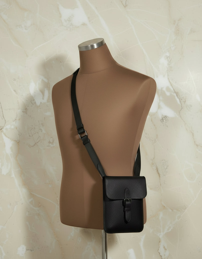 COACH HUDSON SLIM CROSSBODY - BLACK